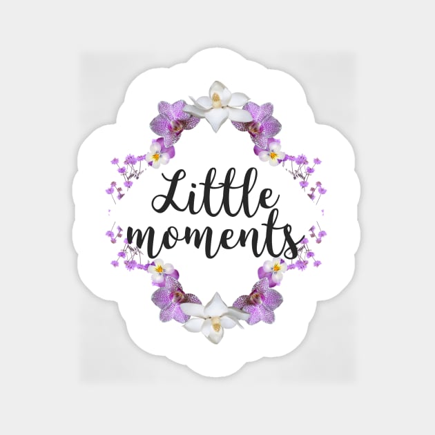 Little Moments Sticker by ApparelJunkie